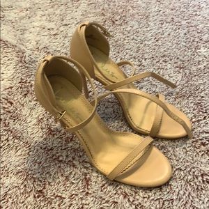 Lulus 3 inch tan heels